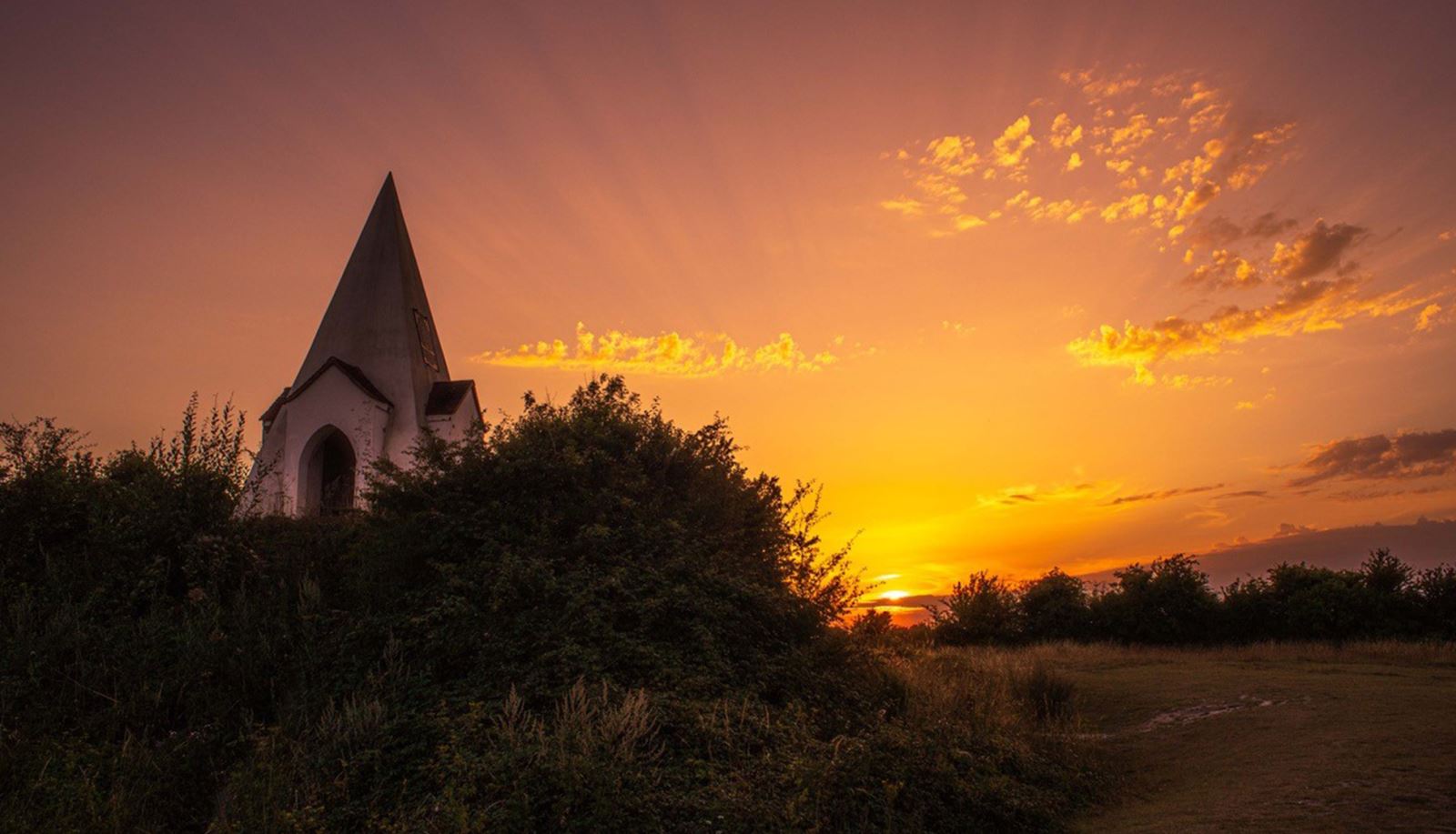 Farley Mount Sunset